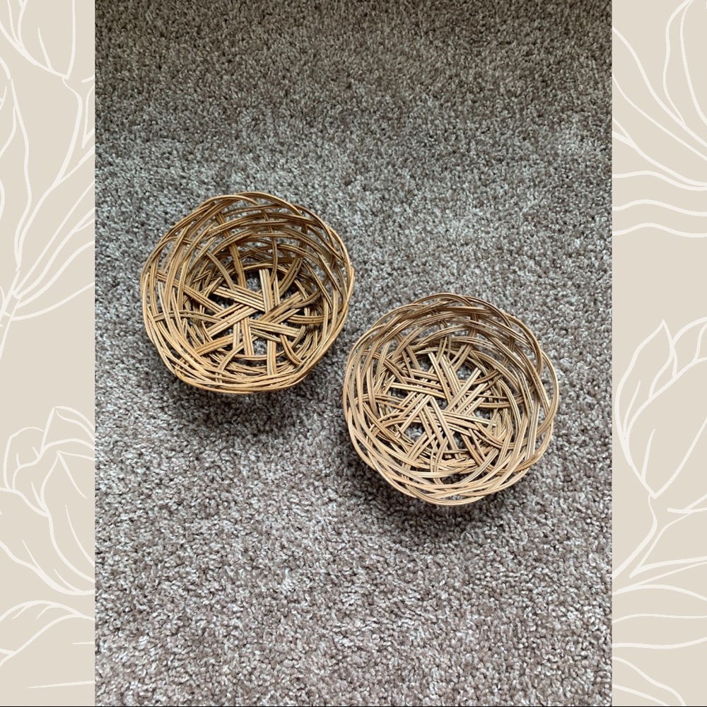Small Rattan Baskets - Picture 2 of 2